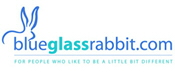 Blue Glass Rabbit