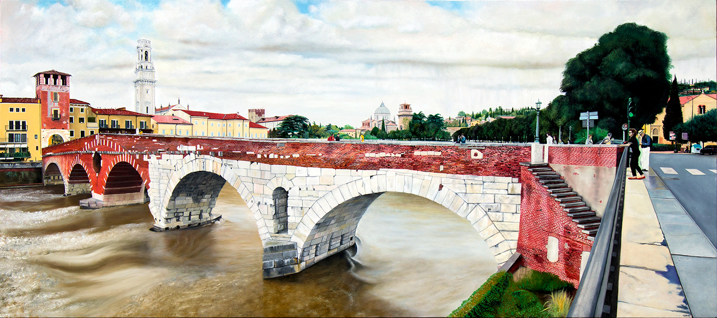 Lover's Bridge in Verona