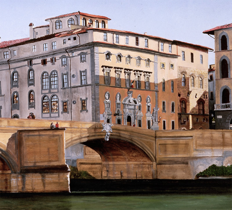Santa Trinit&agrave; Bridge (School Detail) (Private Collection) 