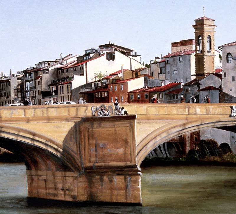 Santa Trinit&agrave; Bridge (Tower Detail) (Private Collection) 