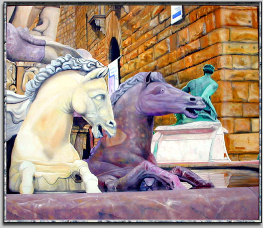 Cavalli della Signoria - ©2001, Matthew Bates