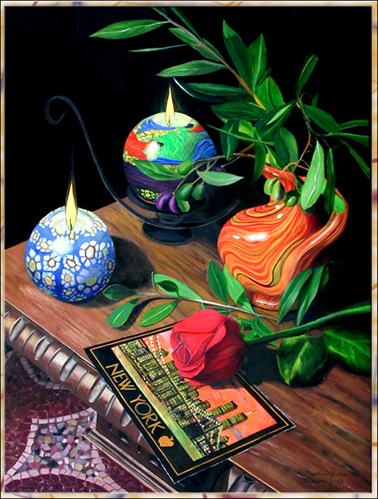 New York Still Life, &copy;2001, Matthew Bates, All Rights Reserved