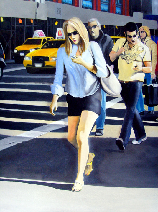 SoHo, New York City, Blonde Detail