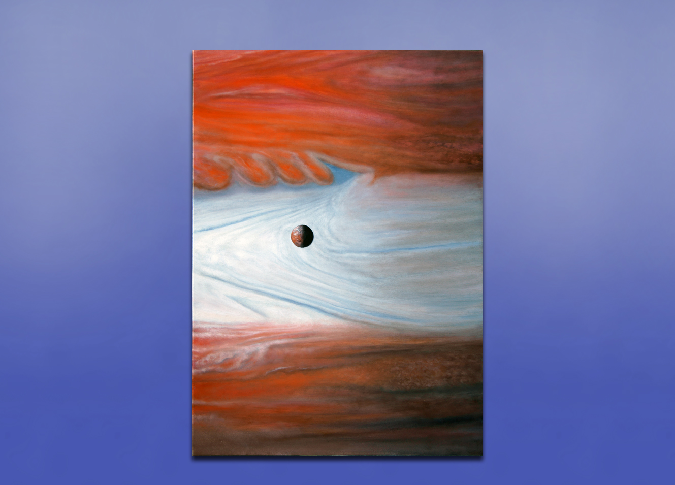 Jupiter  - an original oil painting by Matthew Bates