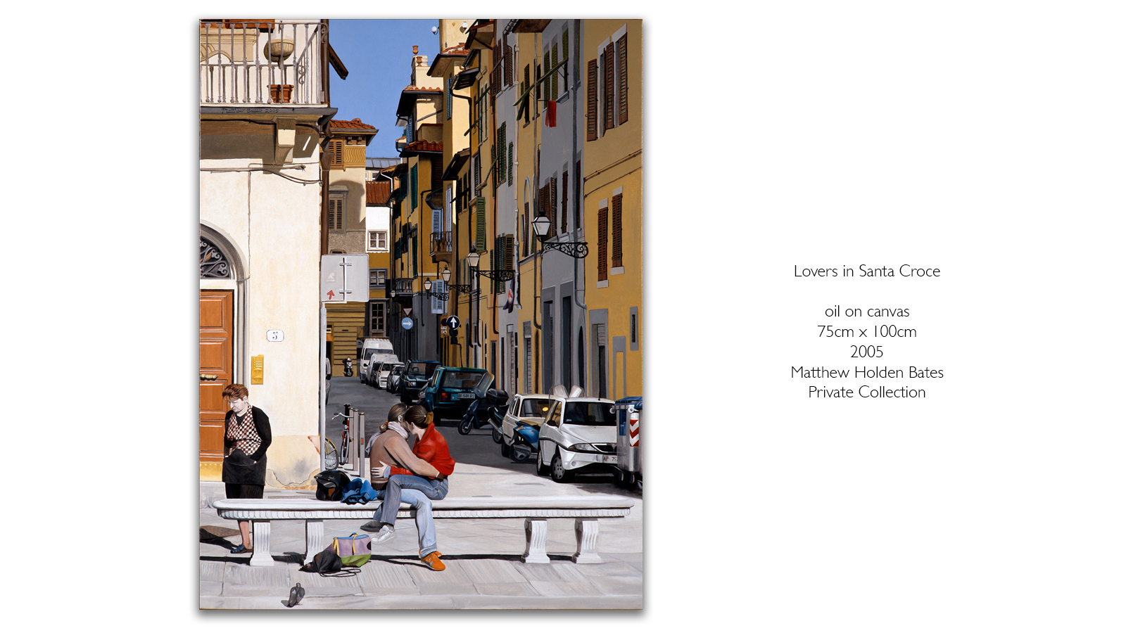 Lovers in Santa Croce