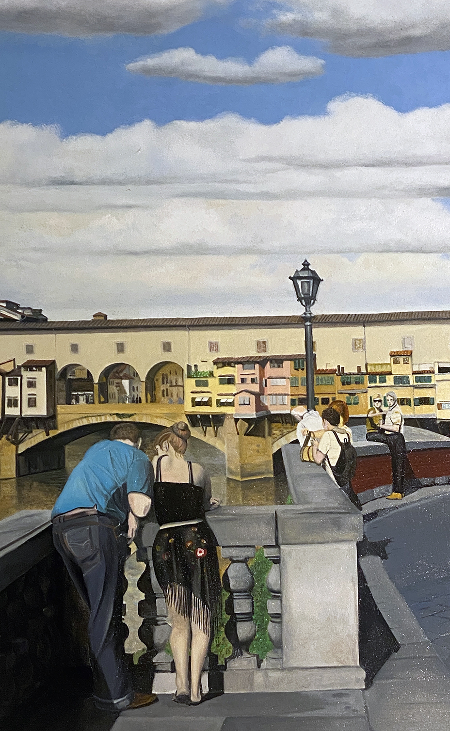 Waiting in Line at the Uffizi by Matthew Holden Bates