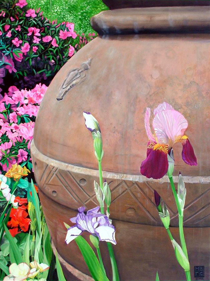 "La Primavera" an original oil painting by Matthew Holden Bates