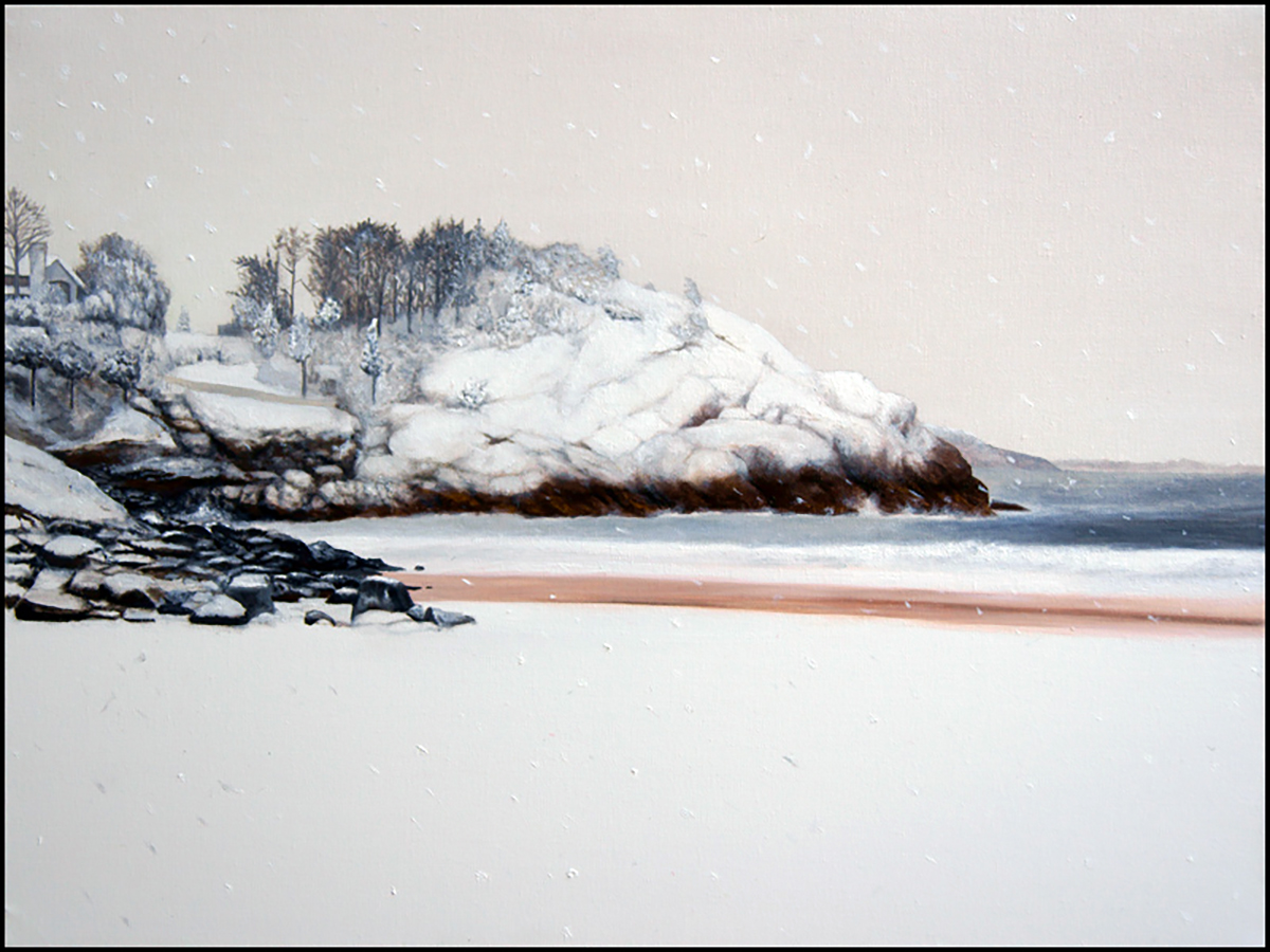 "Eagle Head" an original oil painting by Matthew Holden Bates
