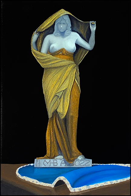 La Natura si Rivela oil painting by Matthew Holden Bates