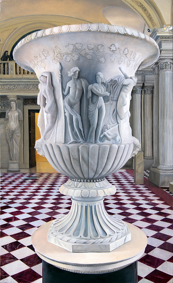 The Borghese Vase oil painting by Matthew Holden Bates