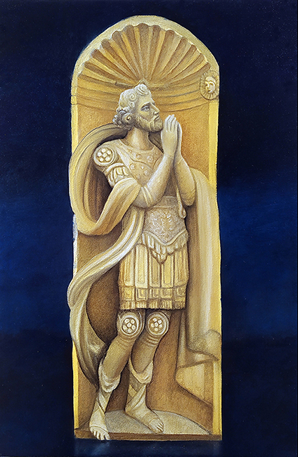The Prophet oil painting by Matthew Holden Bates