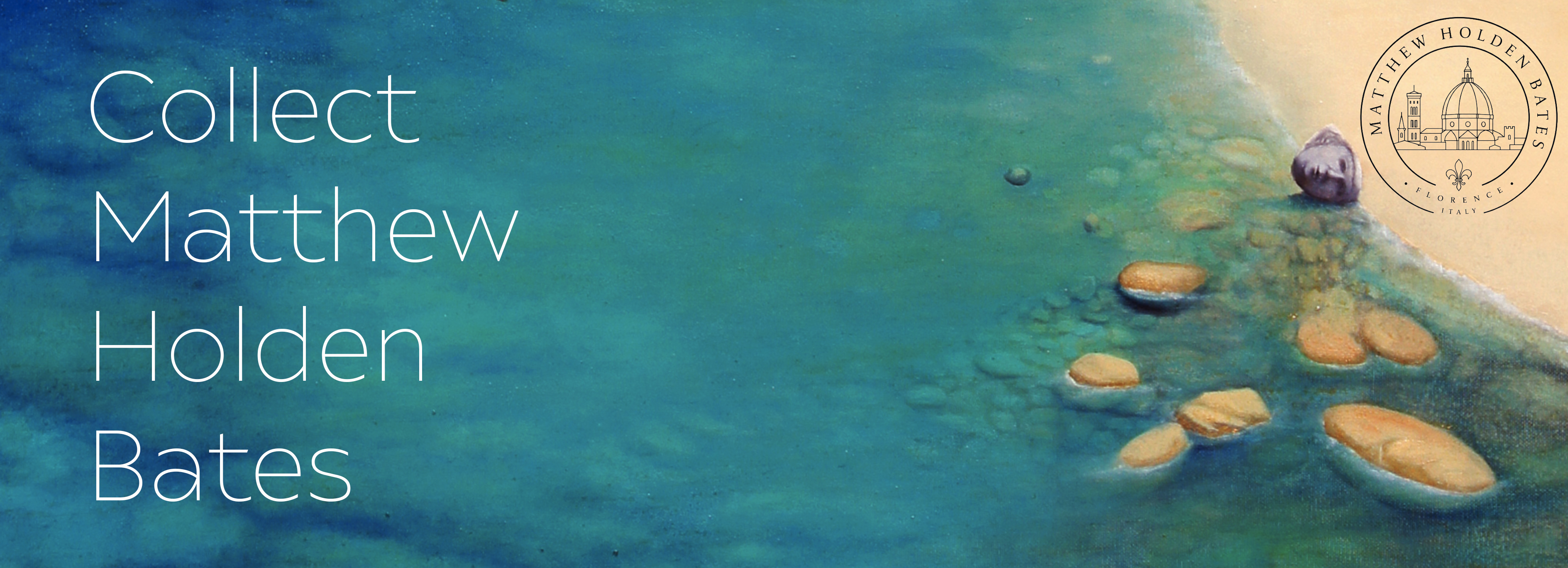 After the Flood detail by Matthew Holden Bates, oil on canvas