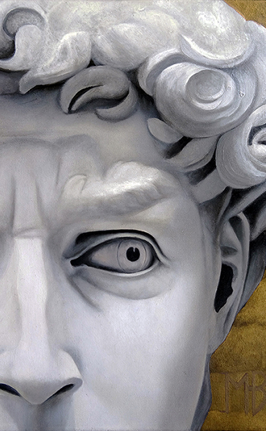Michelangelo's David by Matthew Holden Bates