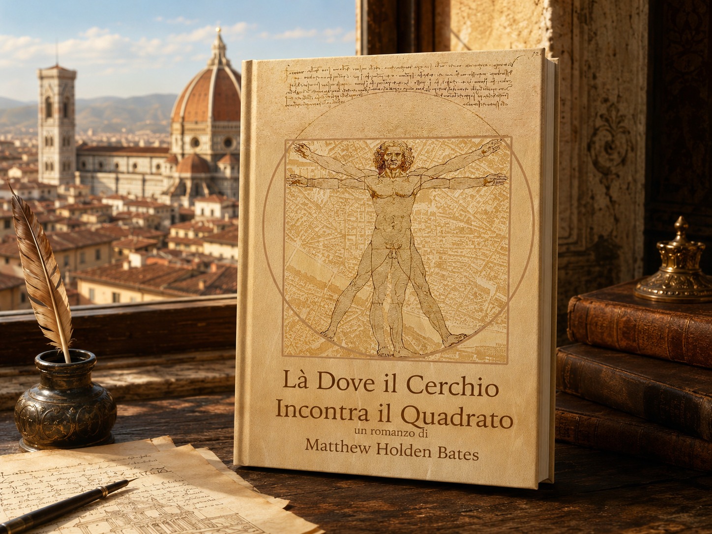 Italian translation of Where the Circle Meets the Square by Matthew Holden Bates