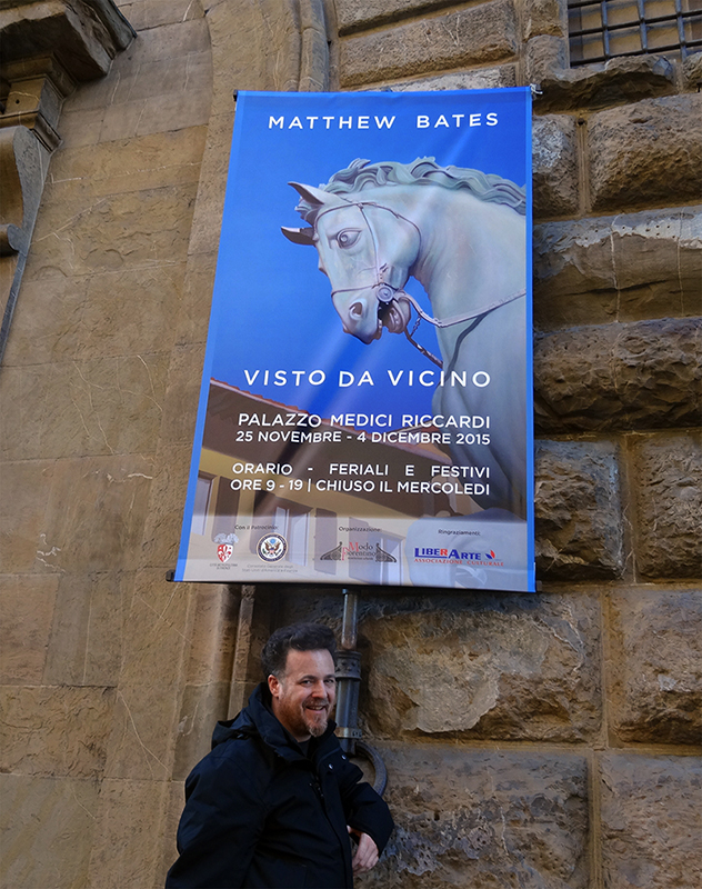 Matthew Holden Bates in Florence