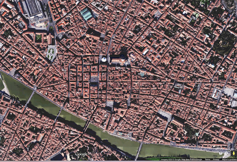Florence seen from above